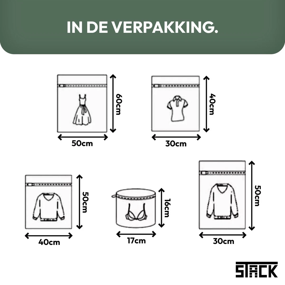 STACK Waszakken | Set van 5 Waszakjes met Rits - Waszak - Wasnet - Kledingzakjes - BH Was Zakjes - Laundry Bag Set voor Ondergoed - Kleding - Delicaat Wasgoed - Wasmachine Zakjes - Wasgoed STACK Waszakken | Set Van 5 Waszakjes Met Rits - Waszak - Wasnet - Kledingzakjes - BH Was Zakjes - Laundry Bag Set Voor Ondergoed - Kleding - Delicaat Wasgoed - Wasmachine Zakjes - Wasgoed -Huishoudelijke Artikelen Winkel 1200x1200 714