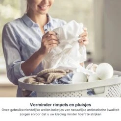 Wollen Drogerballen - Duurzaam & Milieuvriendelijk - Wasbol - Verkort Droogtijd - Droogballen - Hypoallergeen En Chemicaliënvrij - Bespaar Op Energierekening - Wasdroger Ballen - Wasbollen -Huishoudelijke Artikelen Winkel 1200x1200 811