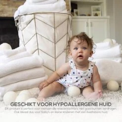 Merino Wollen Drogerballen XL - 10 Stuks - Herbruikbare Wasballen - Natuurlijke Wasverzachter - Wasbollen - Dryer Balls - Duurzame Nieuw-Zeelandse Droogballen 4 Merino Wollen Drogerballen XL - 10 Stuks - Herbruikbare Wasballen - Natuurlijke Wasverzachter - Wasbollen - Dryer Balls - Duurzame Nieuw-Zeelandse Droogballen -Huishoudelijke Artikelen Winkel 1200x1200 819