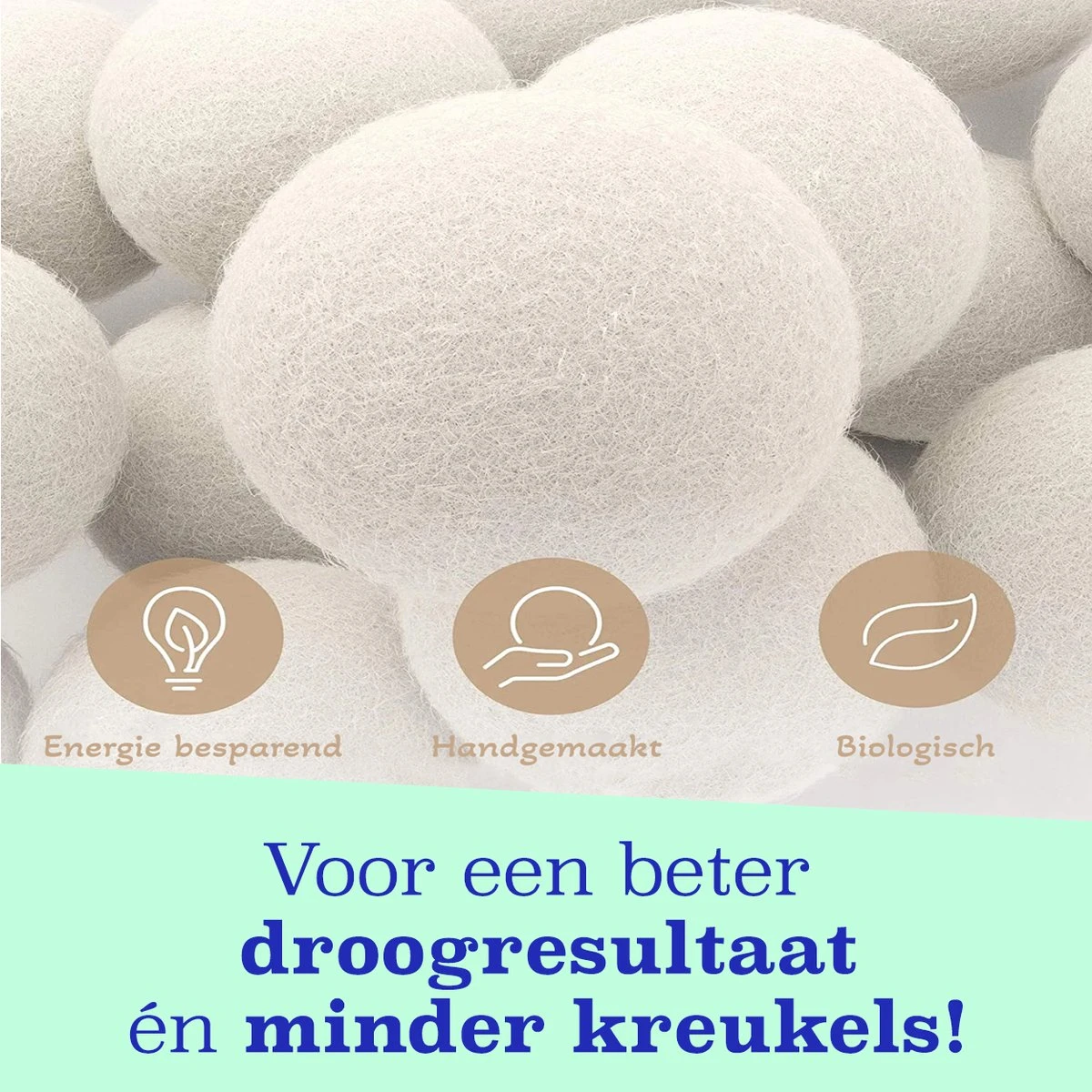 Casa Calma Drogerballen (6 Stuks) - Inclusief Opbergzakje - 100% Natuurlijk Schapenwol - Droger Ballen - Zero Waste Wasverzachter Bollen - Energiebesparend Drogen met Droogbollen - Dryer Balls - Diervriendelijk & Milieuvriendelijk - Energie Besparen Casa Calma Drogerballen (6 Stuks) - Inclusief Opbergzakje - 100% Natuurlijk Schapenwol - Droger Ballen - Zero Waste Wasverzachter Bollen - Energiebesparend Drogen Met Droogbollen - Dryer Balls - Diervriendelijk & Milieuvriendelijk - Energie Besparen -Huishoudelijke Artikelen Winkel 1200x1200 821