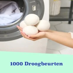 Casa Calma Drogerballen (6 Stuks) - Inclusief Opbergzakje - 100% Natuurlijk Schapenwol - Droger Ballen - Zero Waste Wasverzachter Bollen - Energiebesparend Drogen Met Droogbollen - Dryer Balls - Diervriendelijk & Milieuvriendelijk - Energie Besparen 6 Casa Calma Drogerballen (6 Stuks) - Inclusief Opbergzakje - 100% Natuurlijk Schapenwol - Droger Ballen - Zero Waste Wasverzachter Bollen - Energiebesparend Drogen Met Droogbollen - Dryer Balls - Diervriendelijk & Milieuvriendelijk - Energie Besparen -Huishoudelijke Artikelen Winkel 1200x1200 822