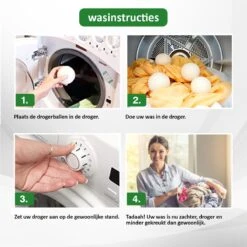 Droger Ballen Wol - Wasdroger Herbruikbare Wollen Droger Ballen - Droogballen Voor Snellere Droogtijd- Set 6 Stuks - Swilix 6 Droger Ballen Wol - Wasdroger Herbruikbare Wollen Droger Ballen - Droogballen Voor Snellere Droogtijd- Set 6 Stuks - Swilix -Huishoudelijke Artikelen Winkel 1200x1200 837