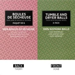 Lavayette XL Drogerballen Met 25ml Wasparfum - WasdrogerBallen – Droogballen – Wasbol – 100% Nieuw-Zeelands Schapenwol – Milieu- En Diervriendelijk – 6 Stuks -Huishoudelijke Artikelen Winkel 1200x1200 846