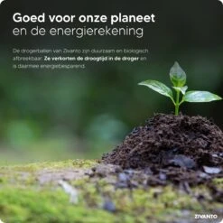 Drogerballen - Droogballen Voor Wasdrogers - Wasdrogerballen, Wasbollen & Wasballen - 100% Diervriendelijk, Duurzaam & Herbruikbaar - Duurzaam Cadeau - Energie Besparen - RWS Wol & Zero Waste - 6 Stuks Van Zivanto -Huishoudelijke Artikelen Winkel 1200x1200 860