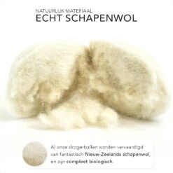 STEAMRS - 6x Wasdrogerballen - 100% Schapenwol - Verkort Droogtijd - Zachtere & Kreukloze Was 5 STEAMRS - 6x Wasdrogerballen - 100% Schapenwol - Verkort Droogtijd - Zachtere & Kreukloze Was -Huishoudelijke Artikelen Winkel 1200x1200 896