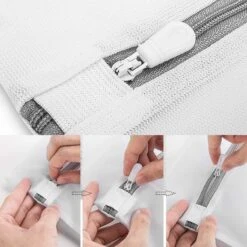 ForDig Wasnet Waszakjes (5 Stuks) Voor Lingerie En Fijne Was - Geschikt Voor Wasmachine - Met Rits - Wit 8 ForDig Wasnet Waszakjes (5 Stuks) Voor Lingerie En Fijne Was - Geschikt Voor Wasmachine - Met Rits - Wit -Huishoudelijke Artikelen Winkel 1200x1200 904