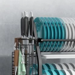 Merkloos Afdruiprek - Afdruiprek Met Lekbak - Afwas - Metaal - Zwart - RVS Afwasrek 3 Merkloos Afdruiprek - Afdruiprek Met Lekbak - Afwas - Metaal - Zwart - RVS Afwasrek -Huishoudelijke Artikelen Winkel 1200x1200 911