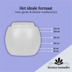 Kalaa Doseerbol - 2 Stuks - 230 Ml - Herbruikbaar - INCLUSIEF Doseerdop - Ook Geschikt Voor Robijn Wasmiddel Vloeibaar & Ariel Wasmiddel Vloeibaar - Vloeibaar Wasmiddel Doseren - Wasbollen Voor Wasmachine - Transparant - HDPE - Wasbol -Huishoudelijke Artikelen Winkel 1200x1200 95