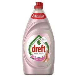 Dreft Clean & Care Rose & Satin Afwasmiddel - 8x780ml - Voordeelverpakking -Huishoudelijke Artikelen Winkel 1200x1200 955