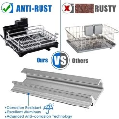 Doogo® Afdruiprek Met Bestekkorf En Lekbak Voor Keukenborden En Bestek Afdruiprek Met Draaibare Uitloop 4 Doogo® Afdruiprek Met Bestekkorf En Lekbak Voor Keukenborden En Bestek Afdruiprek Met Draaibare Uitloop -Huishoudelijke Artikelen Winkel 1200x1200 987