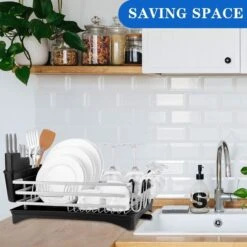 Doogo® Afdruiprek Met Bestekkorf En Lekbak Voor Keukenborden En Bestek Afdruiprek Met Draaibare Uitloop 5 Doogo® Afdruiprek Met Bestekkorf En Lekbak Voor Keukenborden En Bestek Afdruiprek Met Draaibare Uitloop -Huishoudelijke Artikelen Winkel 1200x1200 988