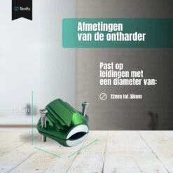 Tenify Magnetische Waterontharder - 7800 Gauss - Douche Filter - Waterverzachter - Waterontkalker - Antikalk Magneet - Waterleiding - Kalkaanslag -Huishoudelijke Artikelen Winkel 1200x1200 996