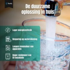 Tenify Magnetische Waterontharder - 7800 Gauss - Douche Filter - Waterverzachter - Waterontkalker - Antikalk Magneet - Waterleiding - Kalkaanslag -Huishoudelijke Artikelen Winkel 1200x1200 998