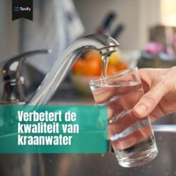 Tenify Magnetische Waterontharder - 7800 Gauss - Douche Filter - Waterverzachter - Waterontkalker - Antikalk Magneet - Waterleiding - Kalkaanslag -Huishoudelijke Artikelen Winkel 1200x1200 999