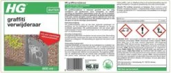 HG Graffitiverwijderaar - 600ml - Krachtig En Veilig - Biologisch Afbreekbaar 2 HG Graffitiverwijderaar - 600ml - Krachtig En Veilig - Biologisch Afbreekbaar -Huishoudelijke Artikelen Winkel 1200x513