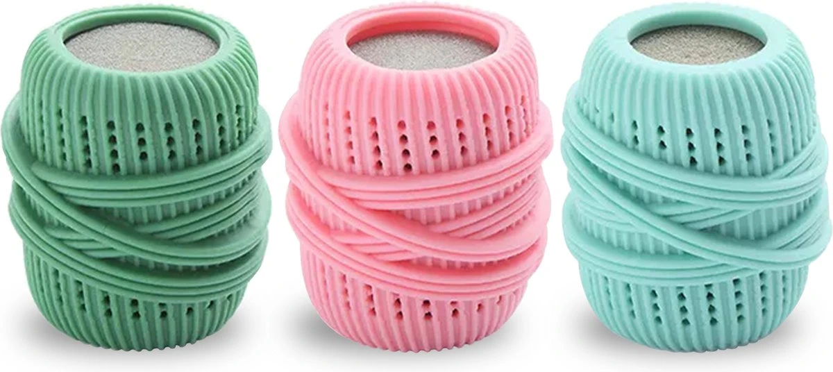 Roegaarden drogerballen - Droogballen - Met spons - Duurzaam - Sneller droog Roegaarden Drogerballen - Droogballen - Met Spons - Duurzaam - Sneller Droog -Huishoudelijke Artikelen Winkel