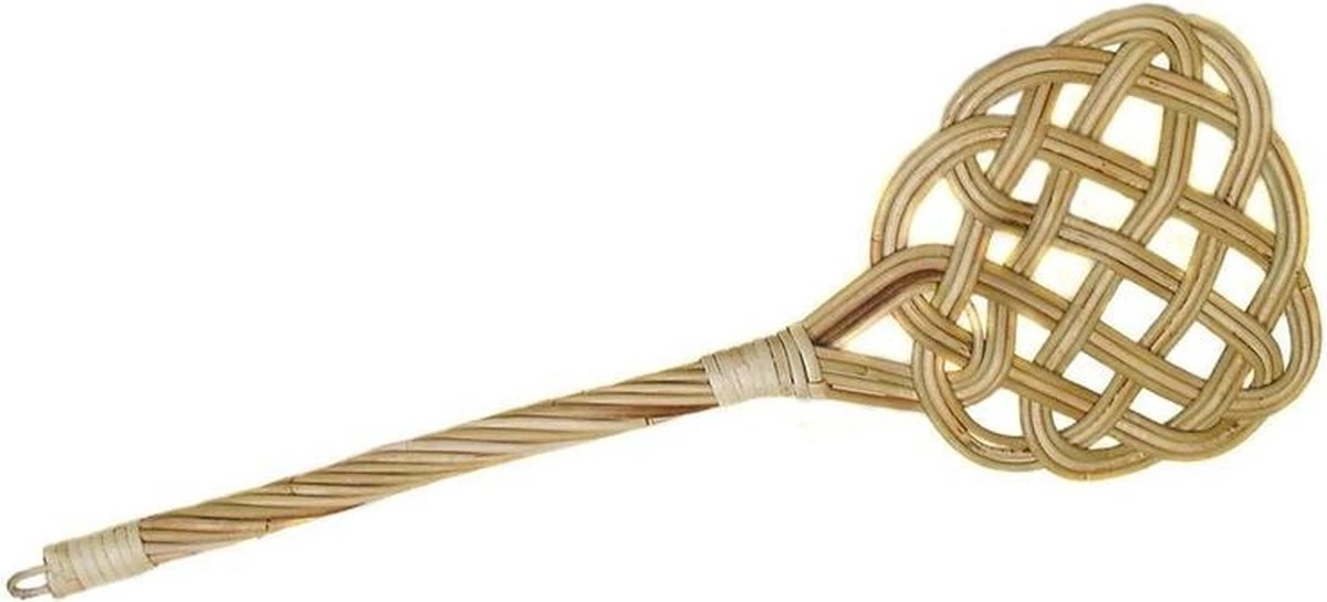 Mattenklopper van hout / rotan 73 x 26 x 3 cm - Schoonmaakartikelen Merkloos Mattenklopper Van Hout / Rotan 73 X 26 X 3 Cm - Schoonmaakartikelen -Huishoudelijke Artikelen Winkel