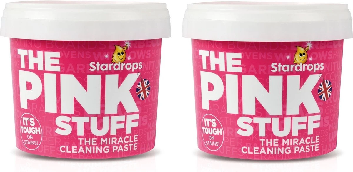 The Pink Stuff - Allesreiniger - The Miracle Wonder Schoonmaakpasta - 2 x 500g The Pink Stuff - Allesreiniger - The Miracle Wonder Schoonmaakpasta - 2 X 500g -Huishoudelijke Artikelen Winkel 1200x586 2