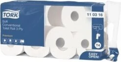 Tork Traditioneel Toiletpapier 3-laags Wit 250 Vel T4 Premium -Huishoudelijke Artikelen Winkel 1200x617 1
