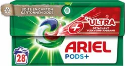 Ariel Wasmiddel Pods + Ultra Vlekverwijderaar - 4 X 28 Wasbeurten - Voordeelverpakking 2 Ariel Wasmiddel Pods + Ultra Vlekverwijderaar - 4 X 28 Wasbeurten - Voordeelverpakking -Huishoudelijke Artikelen Winkel 1200x636 3