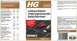 HG Natuursteen Impregnerende Beschermer (HG Product 32) - 1L - Tegen Het Intrekken Van Vuil - Ook Voor Granito En Marmer Composiet -Huishoudelijke Artikelen Winkel 1200x640 1