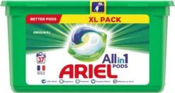 Ariel All In 1 Pods Regular Wasmiddel - Voordeelverpakking 3 X 37 Wasbeurten - Wasmiddel Pods 8 Ariel All In 1 Pods Regular Wasmiddel - Voordeelverpakking 3 X 37 Wasbeurten - Wasmiddel Pods -Huishoudelijke Artikelen Winkel 1200x643