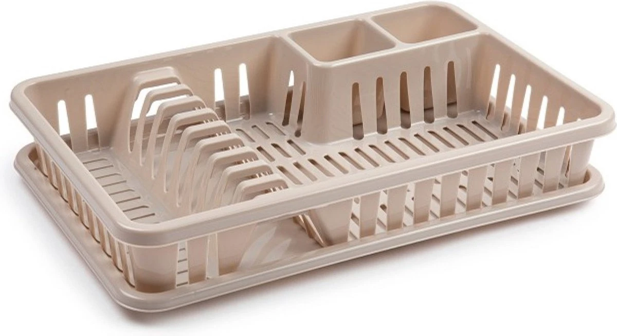 Beige afdruiprek met lekbak 45 x 30 cm - Keukenbenodigdheden - Afwassen/afdrogen - Afwasrekken - Afdruiprekken met lekbak Beige Afdruiprek Met Lekbak 45 X 30 Cm - Keukenbenodigdheden - Afwassen/afdrogen - Afwasrekken - Afdruiprekken Met Lekbak -Huishoudelijke Artikelen Winkel