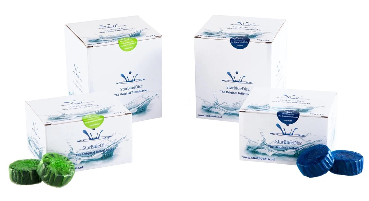 StarBlueDisc 12 stuks toiletblokjes halfjaar verpakking Blauw StarBlueDisc 12 Stuks Toiletblokjes Halfjaar Verpakking Blauw -Huishoudelijke Artikelen Winkel 1200x655 2