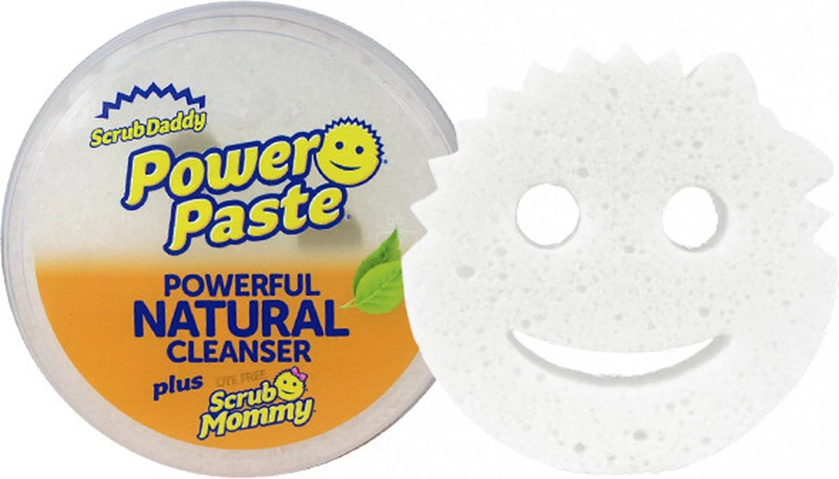 The Orginal Scrub Daddy Power Paste Schoonmaakmiddel Incl. Original Scrub Mommy Wit The Orginal Scrub Daddy Power Paste Schoonmaakmiddel Incl. Original Scrub Mommy Wit -Huishoudelijke Artikelen Winkel 1200x686 2