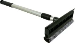 Merkloos Uitschuifbare Raamwisser / Raamtrekker Met Plastic Handvat 40 - 70 Cm - Telescopisch/Uitschuifbaar - Raamtrekkers / Ramenlapper - Insecten Spons & Trekker - Auto/huis Schoonmaak Accessoire