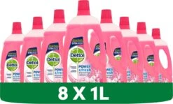 Dettol - Power & Fresh - Allesreiniger - Kersenbloesem - 8 X 1 Liter 2 Dettol - Power & Fresh - Allesreiniger - Kersenbloesem - 8 X 1 Liter -Huishoudelijke Artikelen Winkel 1200x726 3