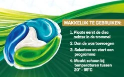 Persil® Persil 4in1 Discs Clean & Hygiene Wascapsules - Wasmiddel Capsules - Voordeelverpakking - 5 X 22 Wasbeurten -Huishoudelijke Artikelen Winkel 1200x742 6
