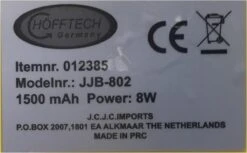 Hofftech Ruitenreiniger Oplaadbaar + Sproeifles -Huishoudelijke Artikelen Winkel 1200x742 8