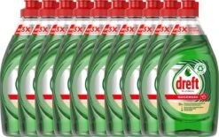 Dreft Platinum - Quickwash - Original - Vloeibaar Afwasmiddel - Voordeelverpakking 10 X 350 Ml