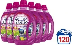 Color Reus Gel Vloeibaar Wasmiddel - Gekleurde Was - Voordeelverpakking - 120 Wasbeurten -Huishoudelijke Artikelen Winkel 1200x758