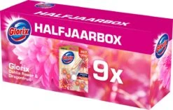 Glorix Aroma Lux Dahlia Flower & Dragonfruit - 9 Toiletblokken - Halfjaarbox - Voordeelverpakking -Huishoudelijke Artikelen Winkel 1200x761 4