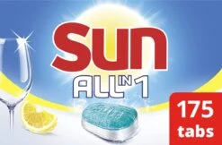 SUN® Sun All-In-1 Citroen Vaatwastabletten - 7 X 24 Tabletten - Voordeelverpakking -Huishoudelijke Artikelen Winkel 1200x786 1