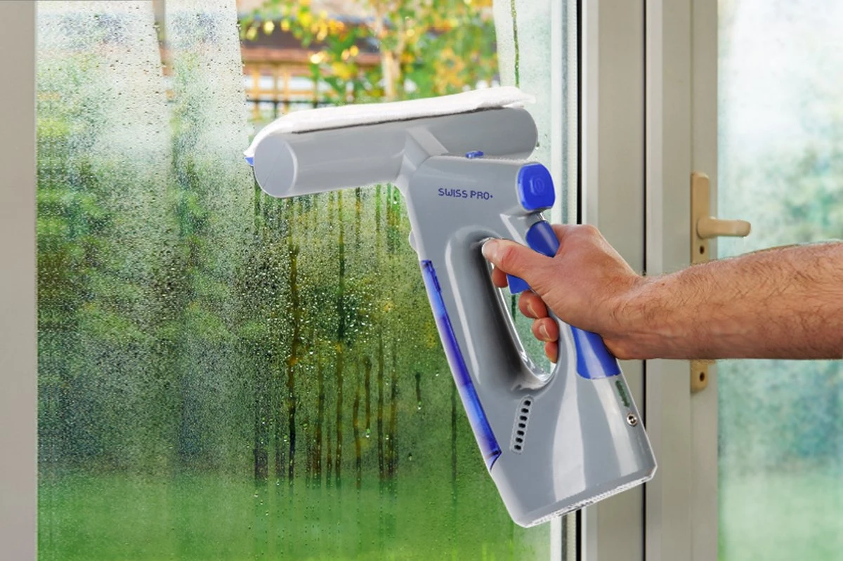 Swiss Pro+ Ruitenreiniger 3 in 1 WV 2 Blue Edition Window Vac - ca. 120 m² - Waterzuiger - incl. smalle zuigmond - Oplaadbaar - Raamwisser - Streeploos - Clicksystem - 2 Microvezeldoekjes - Met Sprayfunctie - Low Noise - Hepafilter Swiss Pro+ Ruitenreiniger 3 In 1 WV 2 Blue Edition Window Vac - Ca. 120 M² - Waterzuiger - Incl. Smalle Zuigmond - Oplaadbaar - Raamwisser - Streeploos - Clicksystem - 2 Microvezeldoekjes - Met Sprayfunctie - Low Noise - Hepafilter -Huishoudelijke Artikelen Winkel 1200x799 37