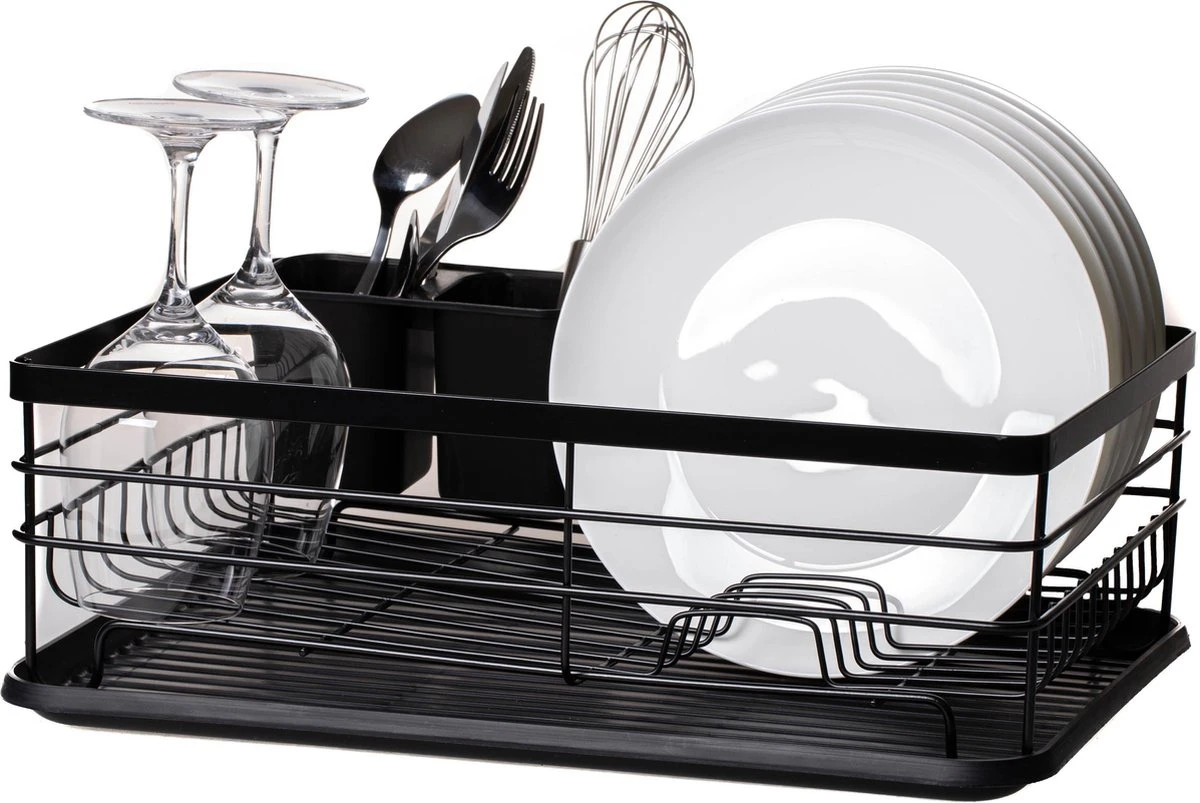 Sareva Afdruiprek - met plateau - Zwart Sareva Afdruiprek - Met Plateau - Zwart -Huishoudelijke Artikelen Winkel 1200x803 3