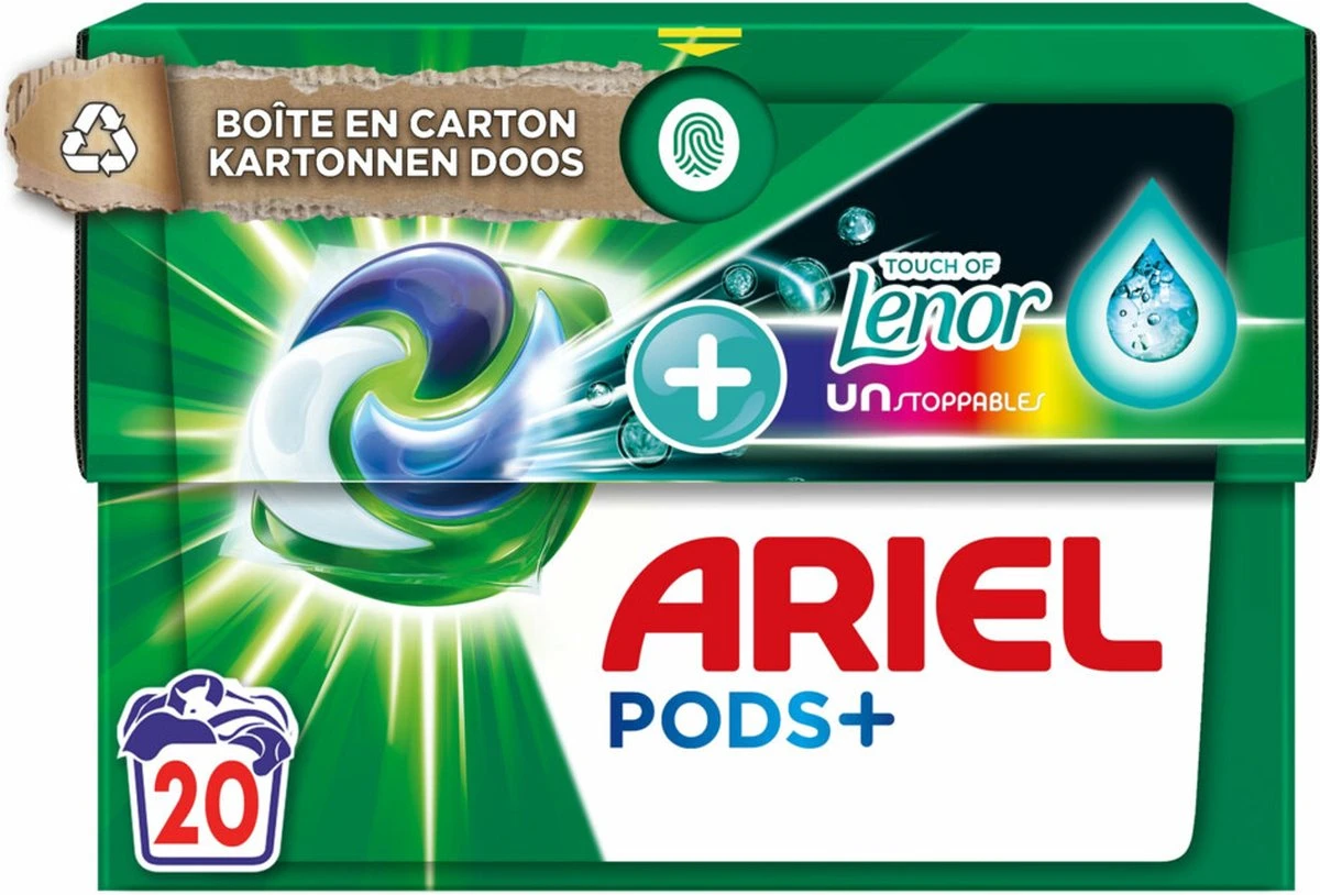 Ariel Wasmiddel Pods + Touch of Lenor – 4 x 20 Wasbeurten – Voordeelverpakking Ariel Wasmiddel Pods + Touch Of Lenor – 4 X 20 Wasbeurten – Voordeelverpakking -Huishoudelijke Artikelen Winkel