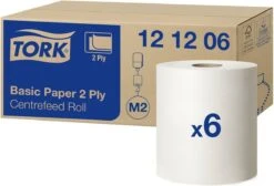 Poetsrol Tork M2 121206 2-laags - 20cm X 160m - 6 Rollen 10 Poetsrol Tork M2 121206 2-laags - 20cm X 160m - 6 Rollen -Huishoudelijke Artikelen Winkel 1200x816 2