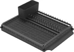 Brabantia SinkSide Afdruiprek - Dark Grey -Huishoudelijke Artikelen Winkel 1200x839