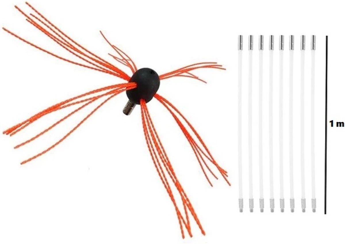 Vevor™ Schoorsteenveegset - Schoorsteen Borstel - Schoorsteenreiniger - Veegkit - 8 m Vevor™ Schoorsteenveegset - Schoorsteen Borstel - Schoorsteenreiniger - Veegkit - 8 M -Huishoudelijke Artikelen Winkel 1200x849 1