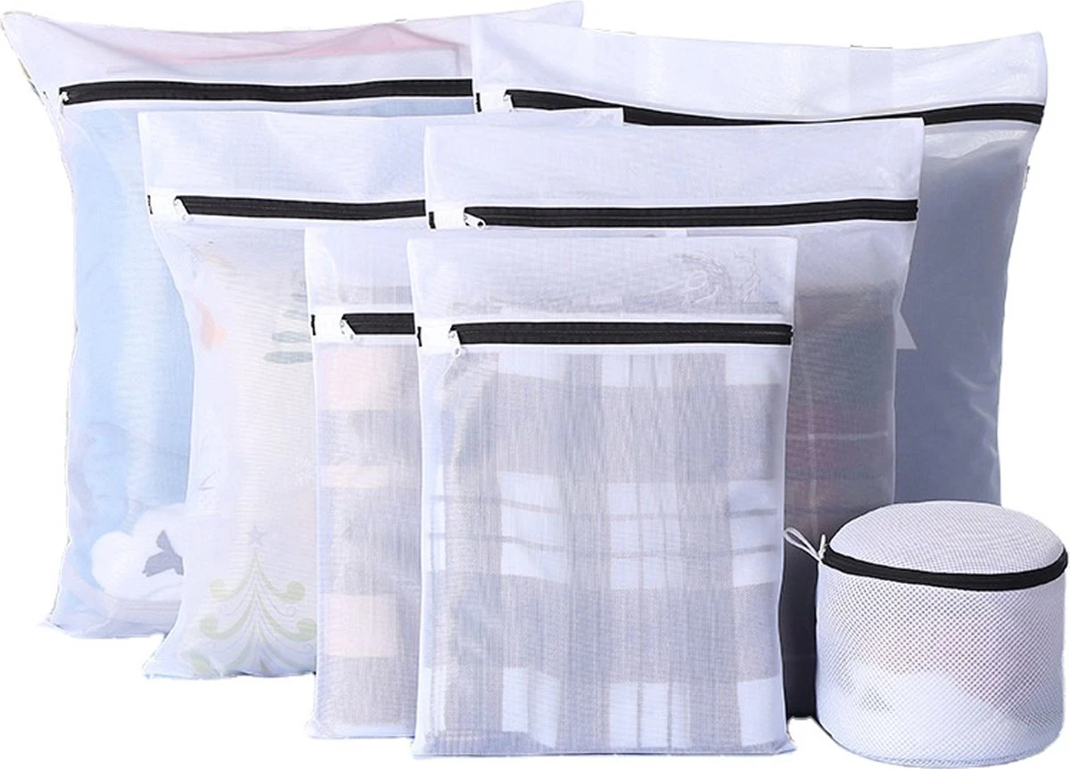 Waszakken - Wasnetten - Bescherm je Wasgoed en Wasmachine - Packing Cubes - Travel Organizer - 7 stuks Merkloos Waszakken - Wasnetten - Bescherm Je Wasgoed En Wasmachine - Packing Cubes - Travel Organizer - 7 Stuks -Huishoudelijke Artikelen Winkel 1200x863 1