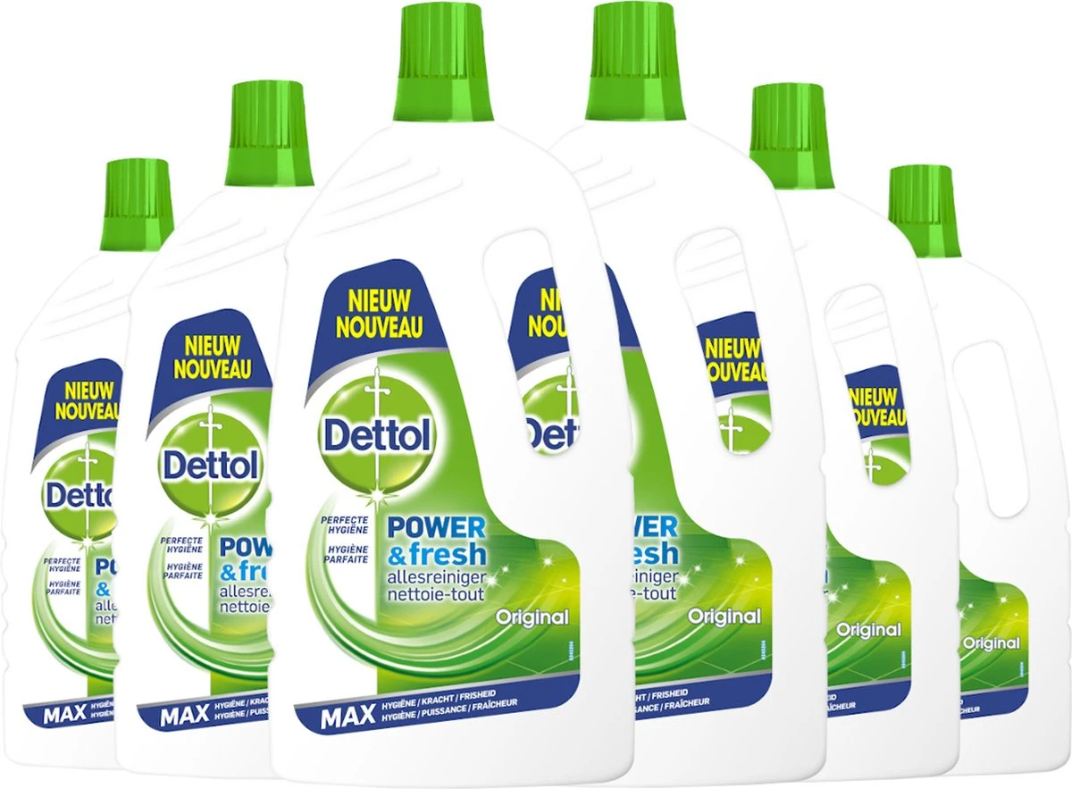 Dettol Power & Fresh - Allesreiniger - Orignal - 6 x 1,5 Liter Dettol Power & Fresh - Allesreiniger - Orignal - 6 X 1,5 Liter -Huishoudelijke Artikelen Winkel 1200x883 1