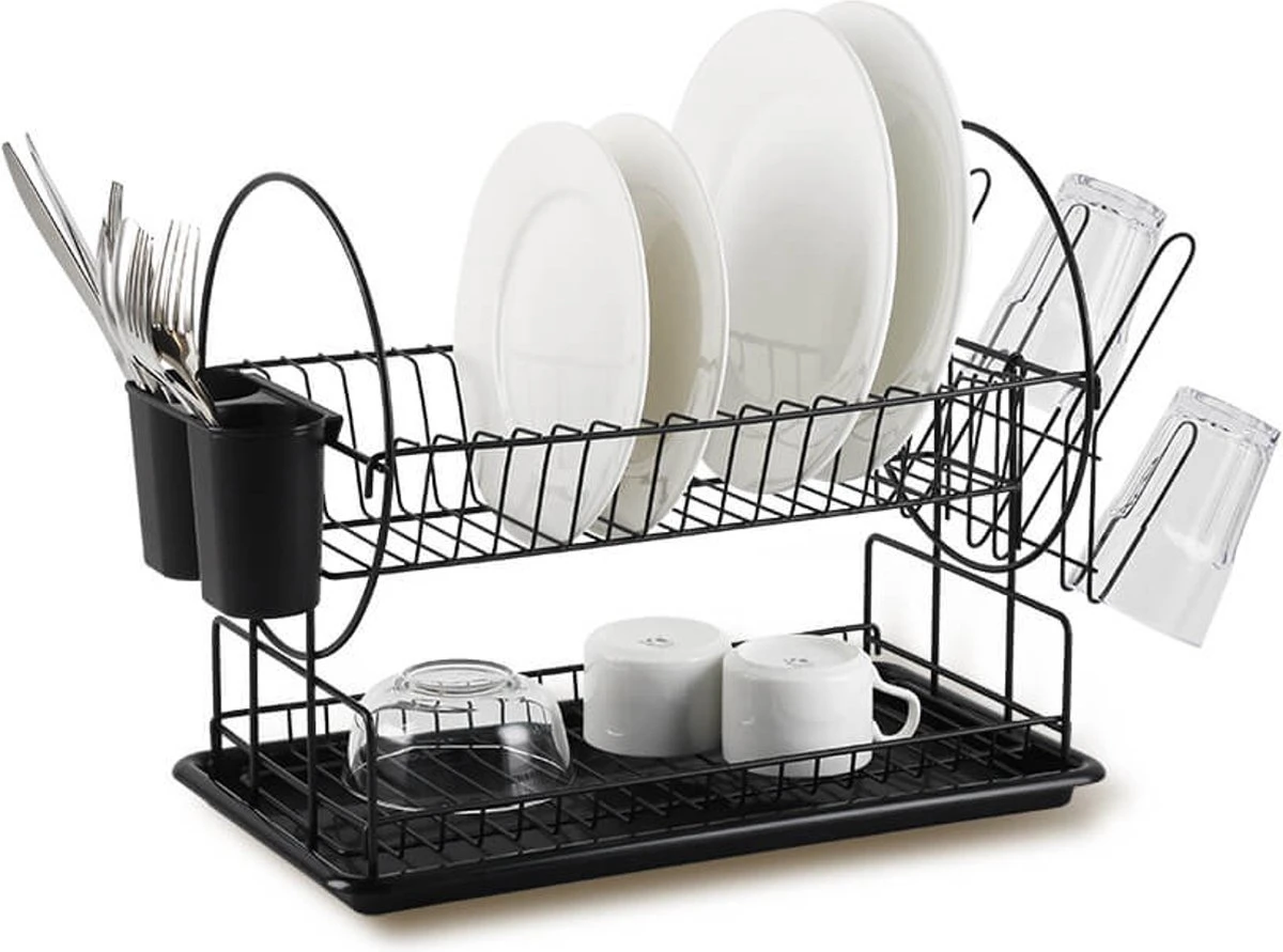 Maestro - Afdruiprek 2 bestekrekken Wateropvangbak - 50cm Maestro - Afdruiprek 2 Bestekrekken Wateropvangbak - 50cm -Huishoudelijke Artikelen Winkel 1200x891 1