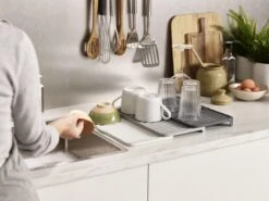 Joseph Joseph - Tier - Afdruipmat - Uitschuifbaar - Grijs -Huishoudelijke Artikelen Winkel 1200x900 28