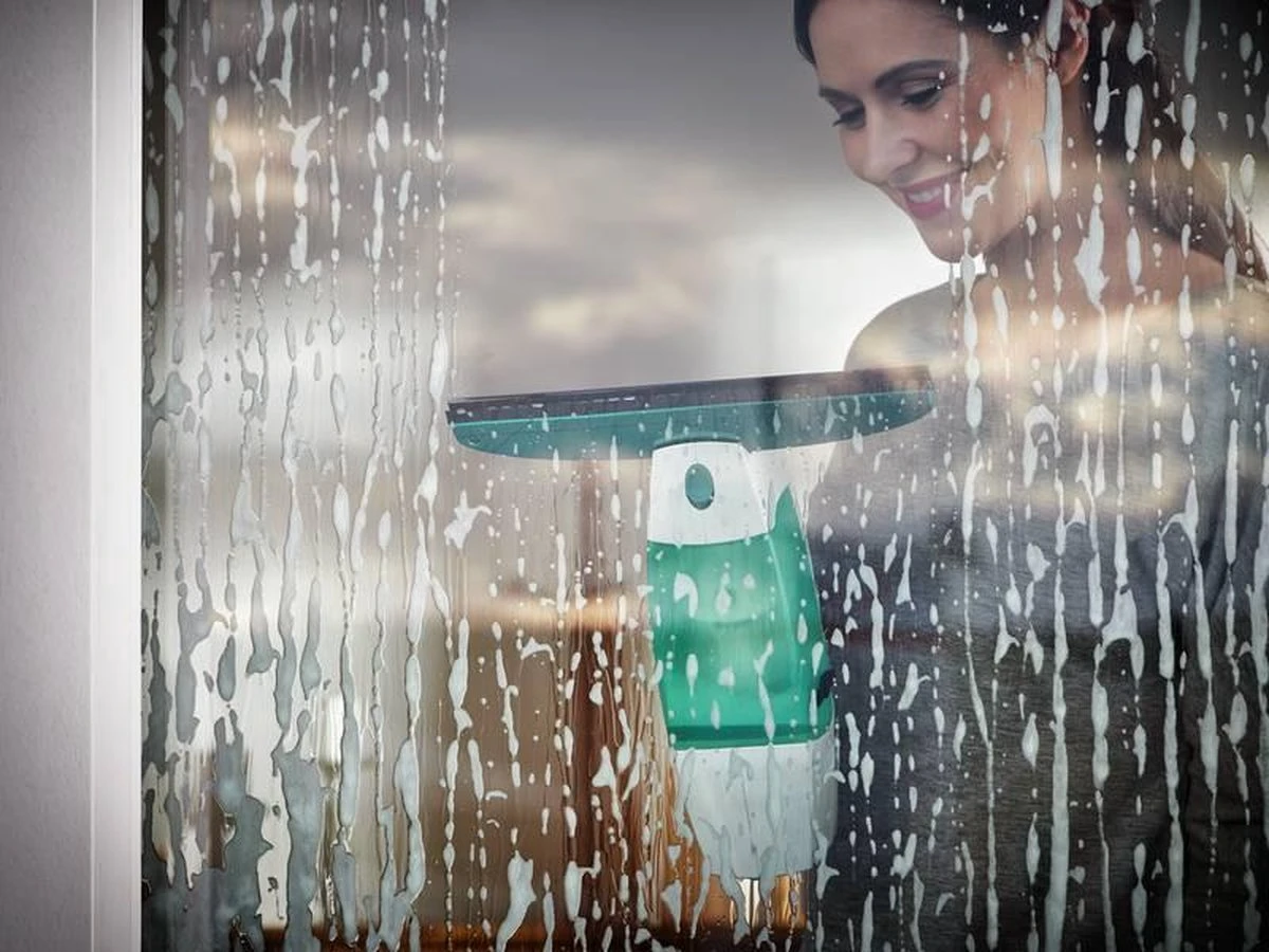 Leifheit Dry & Clean ruitenreiniger met steel (43 cm) en inwasser click system Leifheit Dry & Clean Ruitenreiniger Met Steel (43 Cm) En Inwasser Click System -Huishoudelijke Artikelen Winkel 1200x900 45