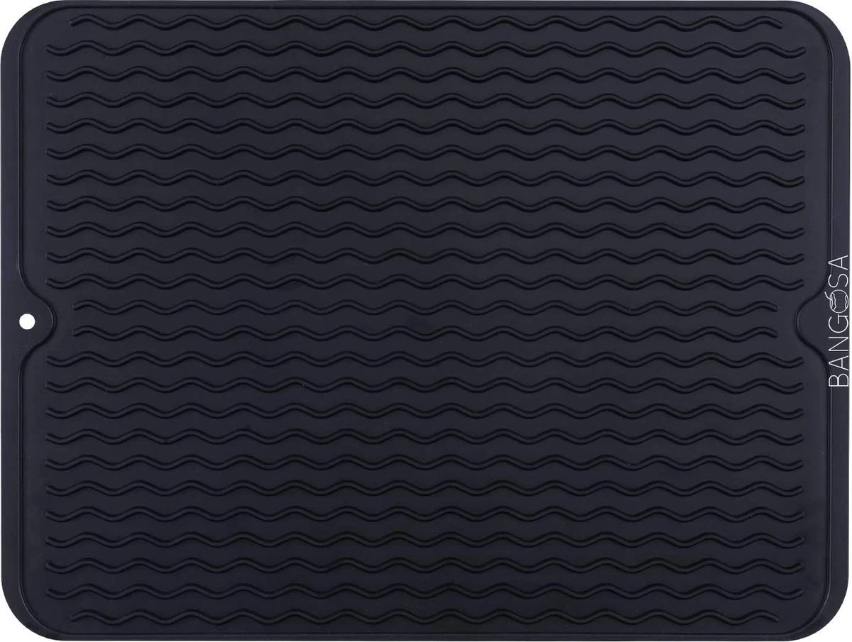 Bangosa Afdruipmat - Vaat Afwas Droogmat - Siliconen 50 x 40 Bangosa Afdruipmat - Vaat Afwas Droogmat - Siliconen 50 X 40 -Huishoudelijke Artikelen Winkel