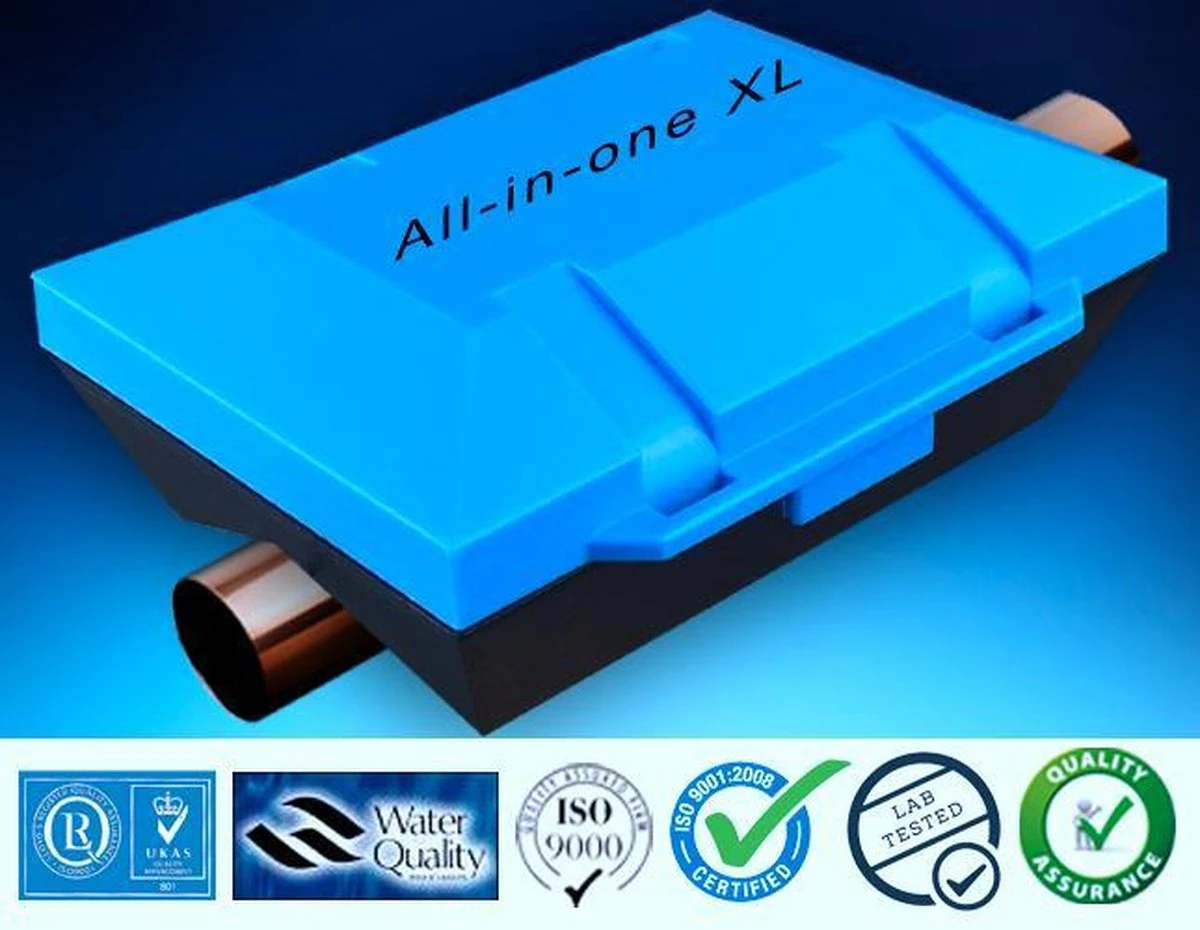 Alpine® hét waterontharder alternatief All-in-one XL Antikalk Magneet voor koper en kunststof leidingen 20.000 Gauss - Energiebesparing - Energie besparen - Gas besparen Alpine® Hét Waterontharder Alternatief All-in-one XL Antikalk Magneet Voor Koper En Kunststof Leidingen 20.000 Gauss - Energiebesparing - Energie Besparen - Gas Besparen -Huishoudelijke Artikelen Winkel